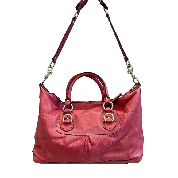 Coach Ashley Small Leather Satchel Ginger, F15445 - Picture 6 of 15